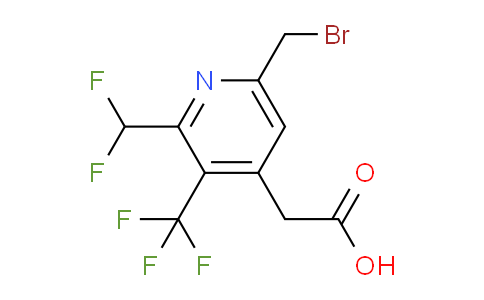 AM74824 | 1361787-71-4 | 6-(Bromomethyl)-2-(difluoromethyl)-3-(trifluoromethyl)pyridine-4-acetic acid