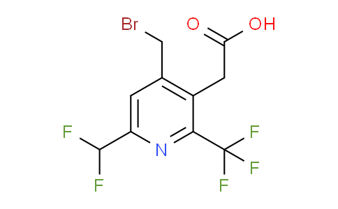 AM74825 | 1361796-44-2 | 4-(Bromomethyl)-6-(difluoromethyl)-2-(trifluoromethyl)pyridine-3-acetic acid