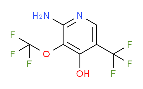 2-Amino-4-hydroxy-3-(trifluoromethoxy)-5-(trifluoromethyl)pyridine