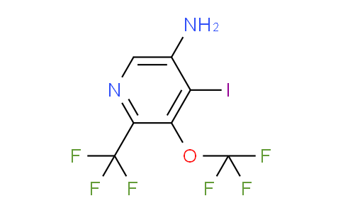AM74835 | 1804026-15-0 | 5-Amino-4-iodo-3-(trifluoromethoxy)-2-(trifluoromethyl)pyridine