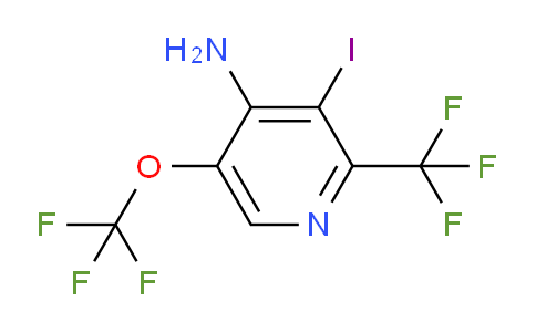 AM74837 | 1805956-96-0 | 4-Amino-3-iodo-5-(trifluoromethoxy)-2-(trifluoromethyl)pyridine