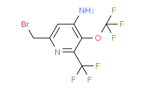 AM74846 | 1804478-16-7 | 4-Amino-6-(bromomethyl)-3-(trifluoromethoxy)-2-(trifluoromethyl)pyridine