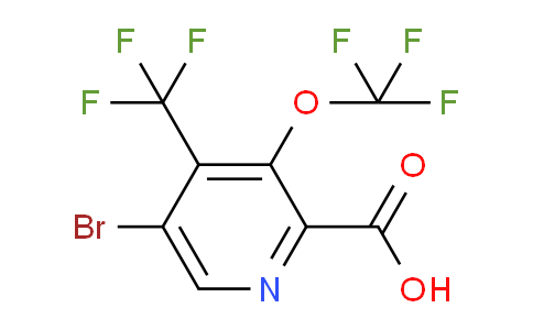 AM74848 | 1803637-95-7 | 5-Bromo-3-(trifluoromethoxy)-4-(trifluoromethyl)pyridine-2-carboxylic acid