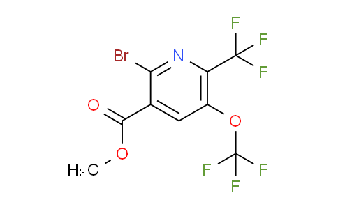 AM74851 | 1804727-86-3 | Methyl 2-bromo-5-(trifluoromethoxy)-6-(trifluoromethyl)pyridine-3-carboxylate