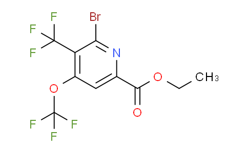 AM74853 | 1803920-87-7 | Ethyl 2-bromo-4-(trifluoromethoxy)-3-(trifluoromethyl)pyridine-6-carboxylate