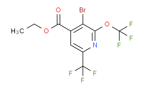 AM74854 | 1806077-53-1 | Ethyl 3-bromo-2-(trifluoromethoxy)-6-(trifluoromethyl)pyridine-4-carboxylate