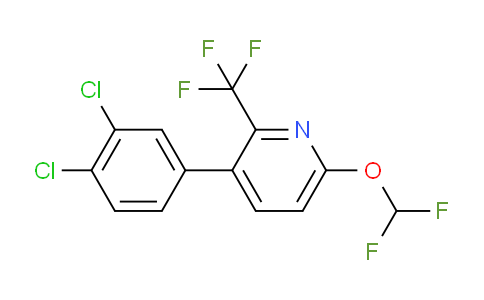 AM74882 | 1361611-06-4 | 3-(3,4-Dichlorophenyl)-6-(difluoromethoxy)-2-(trifluoromethyl)pyridine