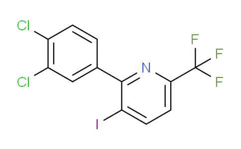 AM74884 | 1361740-57-9 | 2-(3,4-Dichlorophenyl)-3-iodo-6-(trifluoromethyl)pyridine