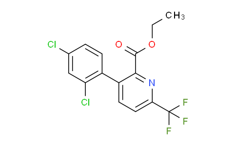 AM74922 | 1361758-35-1 | Ethyl 3-(2,4-dichlorophenyl)-6-(trifluoromethyl)picolinate