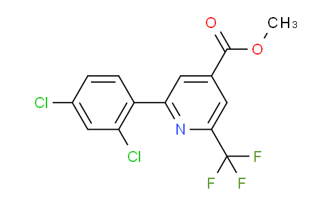 AM74928 | 1361681-20-0 | Methyl 2-(2,4-dichlorophenyl)-6-(trifluoromethyl)isonicotinate