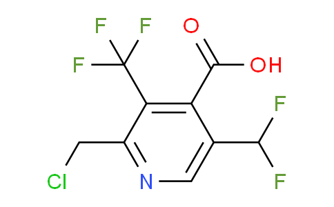 AM74950 | 1361878-93-4 | 2-(Chloromethyl)-5-(difluoromethyl)-3-(trifluoromethyl)pyridine-4-carboxylic acid