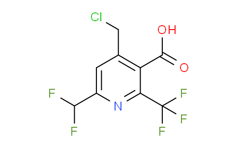 AM74954 | 1361767-95-4 | 4-(Chloromethyl)-6-(difluoromethyl)-2-(trifluoromethyl)pyridine-3-carboxylic acid
