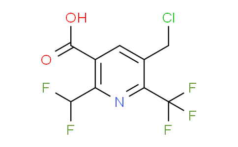 AM74955 | 1361778-38-2 | 3-(Chloromethyl)-6-(difluoromethyl)-2-(trifluoromethyl)pyridine-5-carboxylic acid