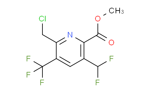 AM74957 | 1361893-80-2 | Methyl 2-(chloromethyl)-5-(difluoromethyl)-3-(trifluoromethyl)pyridine-6-carboxylate
