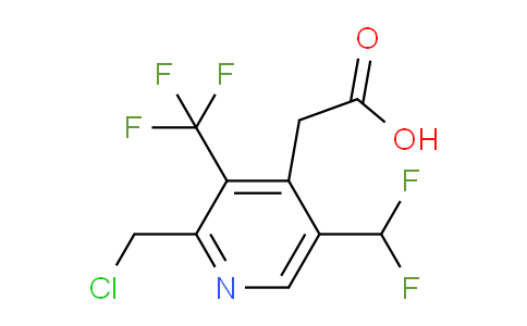 AM74964 | 1361821-82-0 | 2-(Chloromethyl)-5-(difluoromethyl)-3-(trifluoromethyl)pyridine-4-acetic acid