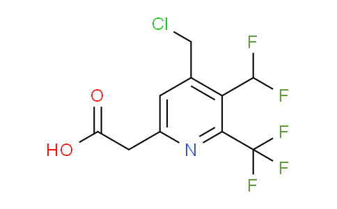 AM74965 | 1361686-75-0 | 4-(Chloromethyl)-3-(difluoromethyl)-2-(trifluoromethyl)pyridine-6-acetic acid