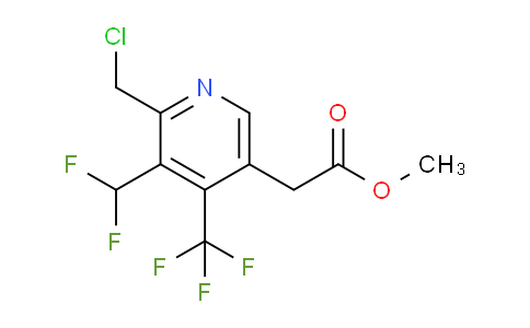 AM74966 | 1361878-55-8 | Methyl 2-(chloromethyl)-3-(difluoromethyl)-4-(trifluoromethyl)pyridine-5-acetate