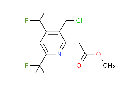 AM74968 | 1361779-30-7 | Methyl 3-(chloromethyl)-4-(difluoromethyl)-6-(trifluoromethyl)pyridine-2-acetate