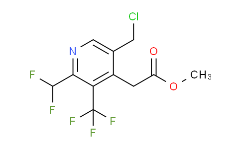 AM74970 | 1361839-97-5 | Methyl 5-(chloromethyl)-2-(difluoromethyl)-3-(trifluoromethyl)pyridine-4-acetate