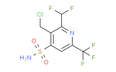 AM74973 | 1361879-98-2 | 3-(Chloromethyl)-2-(difluoromethyl)-6-(trifluoromethyl)pyridine-4-sulfonamide