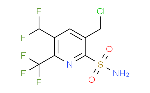 AM74974 | 1361688-89-2 | 3-(Chloromethyl)-5-(difluoromethyl)-6-(trifluoromethyl)pyridine-2-sulfonamide