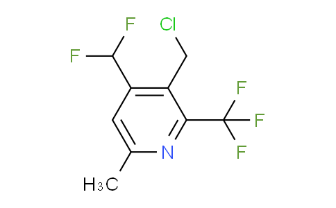 AM74978 | 1361695-02-4 | 3-(Chloromethyl)-4-(difluoromethyl)-6-methyl-2-(trifluoromethyl)pyridine
