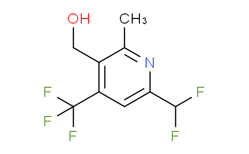 6-(Difluoromethyl)-2-methyl-4-(trifluoromethyl)pyridine-3-methanol
