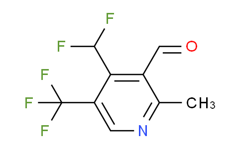 4-(Difluoromethyl)-2-methyl-5-(trifluoromethyl)pyridine-3-carboxaldehyde