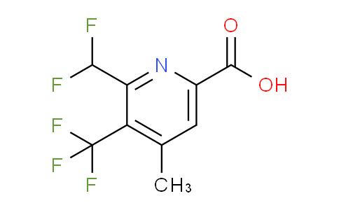 AM74987 | 1361703-19-6 | 2-(Difluoromethyl)-4-methyl-3-(trifluoromethyl)pyridine-6-carboxylic acid