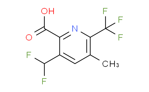 AM74990 | 1361858-20-9 | 3-(Difluoromethyl)-5-methyl-6-(trifluoromethyl)pyridine-2-carboxylic acid