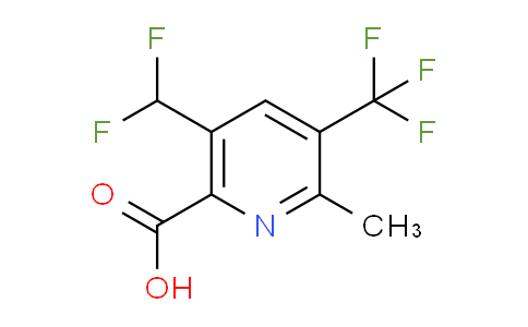 AM74991 | 1361496-28-7 | 5-(Difluoromethyl)-2-methyl-3-(trifluoromethyl)pyridine-6-carboxylic acid