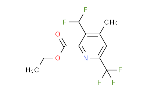 AM74994 | 1361767-55-6 | Ethyl 3-(difluoromethyl)-4-methyl-6-(trifluoromethyl)pyridine-2-carboxylate