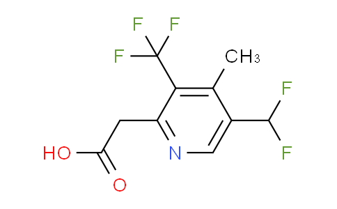 AM74996 | 1361853-59-9 | 5-(Difluoromethyl)-4-methyl-3-(trifluoromethyl)pyridine-2-acetic acid