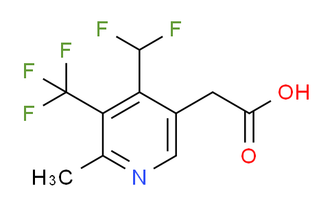AM74997 | 1361701-39-4 | 4-(Difluoromethyl)-2-methyl-3-(trifluoromethyl)pyridine-5-acetic acid