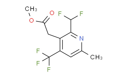 AM74998 | 1361916-07-5 | Methyl 2-(difluoromethyl)-6-methyl-4-(trifluoromethyl)pyridine-3-acetate