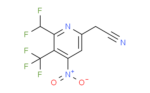 AM75001 | 1361830-35-4 | 2-(Difluoromethyl)-4-nitro-3-(trifluoromethyl)pyridine-6-acetonitrile
