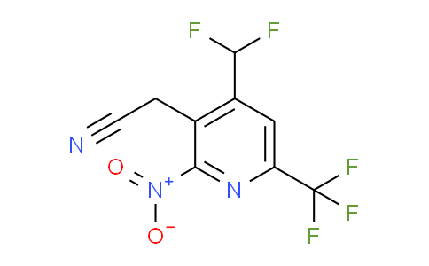 AM75004 | 1361870-72-5 | 4-(Difluoromethyl)-2-nitro-6-(trifluoromethyl)pyridine-3-acetonitrile