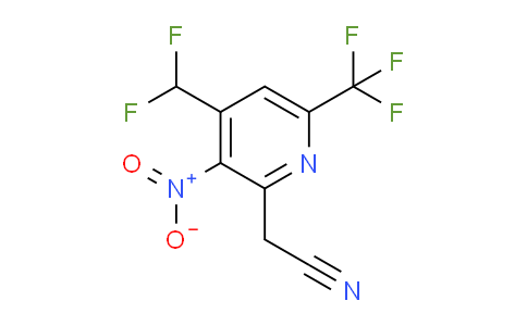 AM75005 | 1361891-46-4 | 4-(Difluoromethyl)-3-nitro-6-(trifluoromethyl)pyridine-2-acetonitrile