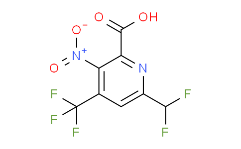AM75008 | 1361792-06-4 | 6-(Difluoromethyl)-3-nitro-4-(trifluoromethyl)pyridine-2-carboxylic acid