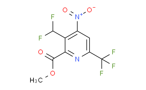 AM75011 | 1361866-89-8 | Methyl 3-(difluoromethyl)-4-nitro-6-(trifluoromethyl)pyridine-2-carboxylate