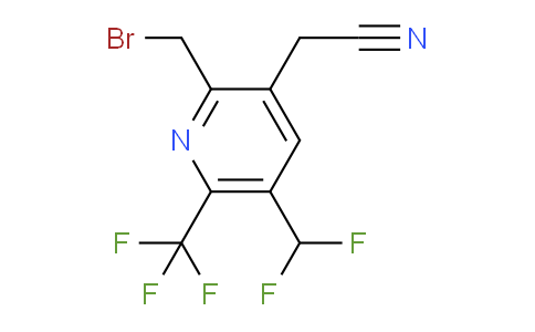 AM75020 | 1361883-16-0 | 2-(Bromomethyl)-5-(difluoromethyl)-6-(trifluoromethyl)pyridine-3-acetonitrile