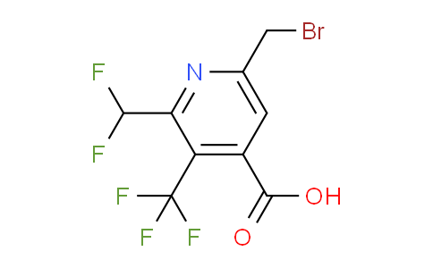 AM75024 | 1361470-23-6 | 6-(Bromomethyl)-2-(difluoromethyl)-3-(trifluoromethyl)pyridine-4-carboxylic acid