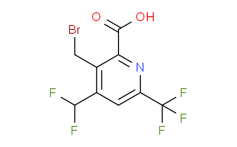 AM75025 | 1361821-62-6 | 3-(Bromomethyl)-4-(difluoromethyl)-6-(trifluoromethyl)pyridine-2-carboxylic acid