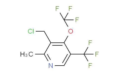 AM75037 | 1361737-54-3 | 3-(Chloromethyl)-2-methyl-4-(trifluoromethoxy)-5-(trifluoromethyl)pyridine