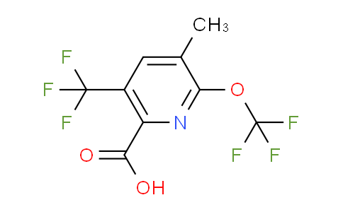 AM75043 | 1361795-97-2 | 3-Methyl-2-(trifluoromethoxy)-5-(trifluoromethyl)pyridine-6-carboxylic acid
