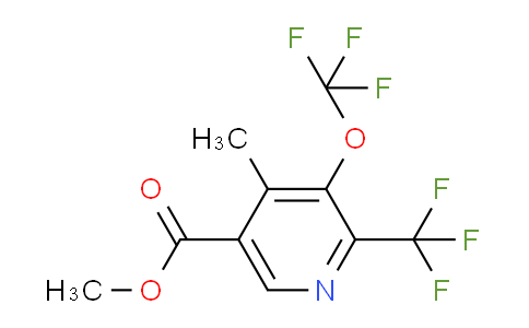 AM75045 | 1361920-01-5 | Methyl 4-methyl-3-(trifluoromethoxy)-2-(trifluoromethyl)pyridine-5-carboxylate