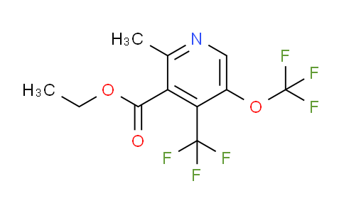 AM75046 | 1361922-30-6 | Ethyl 2-methyl-5-(trifluoromethoxy)-4-(trifluoromethyl)pyridine-3-carboxylate