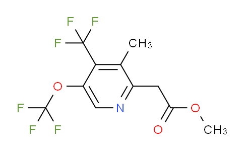 AM75050 | 1361797-06-9 | Methyl 3-methyl-5-(trifluoromethoxy)-4-(trifluoromethyl)pyridine-2-acetate