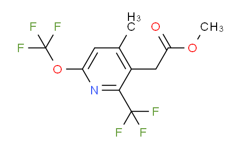 AM75051 | 1361903-83-4 | Methyl 4-methyl-6-(trifluoromethoxy)-2-(trifluoromethyl)pyridine-3-acetate