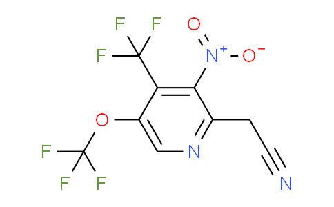 AM75055 | 1361710-80-6 | 3-Nitro-5-(trifluoromethoxy)-4-(trifluoromethyl)pyridine-2-acetonitrile